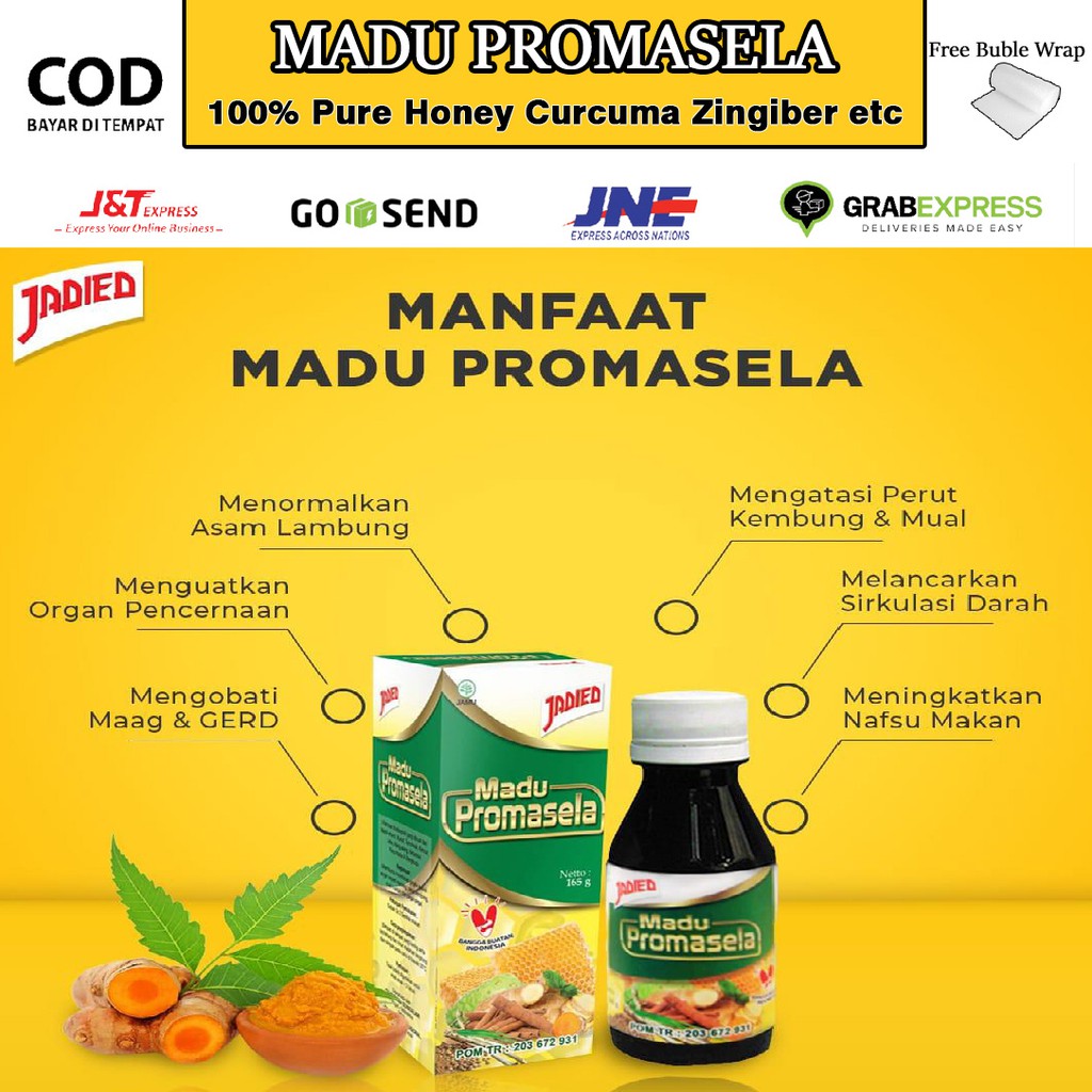 MADU PROMASELA | MADU MASELA GOLD | MADU PROMASELA JADIED | NUTRISI HERBAL ATASI MASALAH LAMBUNG