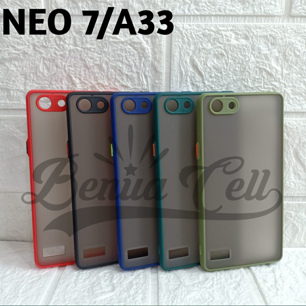 CASE OPPO NEO 7 A33 - CASE MATTE FULL COLOR OPPO A33 NEO 7 - bc