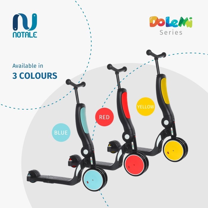 Notale Dolemi Series 5 in 1 Scooter Anak Sepeda Mirip Bebehoo