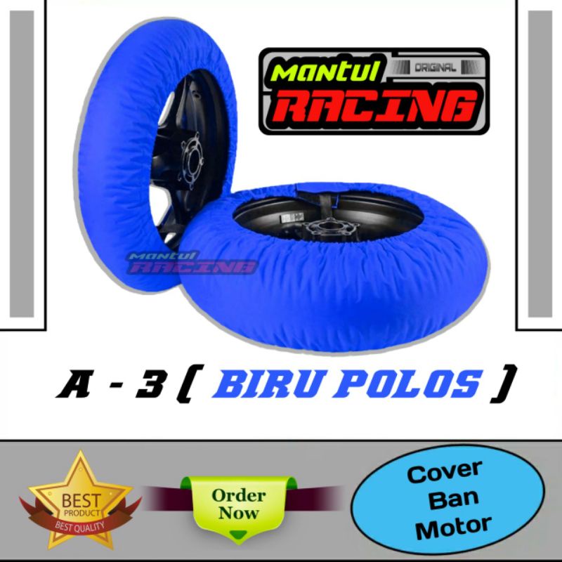 Cover Ban motor ROAD RACE/DRAG BIKE/MOTOR KONTES/SUPERMOTO/DTRACKER Sarung Ban motor/pelindung ban / New