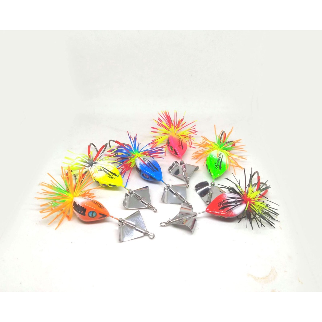 umpan casting gabus slater buzzbait propeller jaws jump