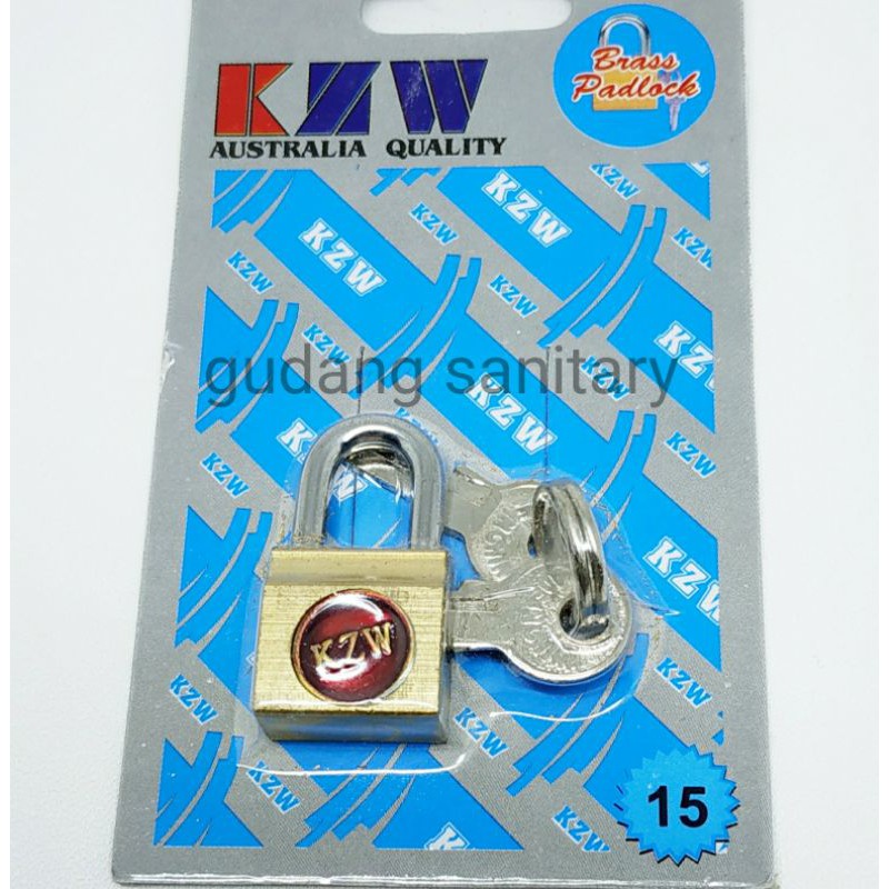 gembok samping 15mm gembok koper gembok tas kunci gembok kecil padlock gembok samping