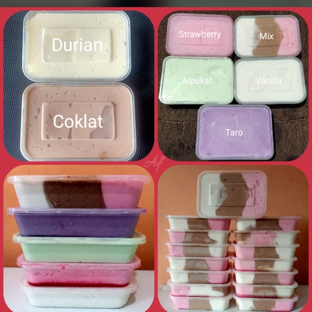 

Es krim home made. Dijamin rasa, bersih dan halal