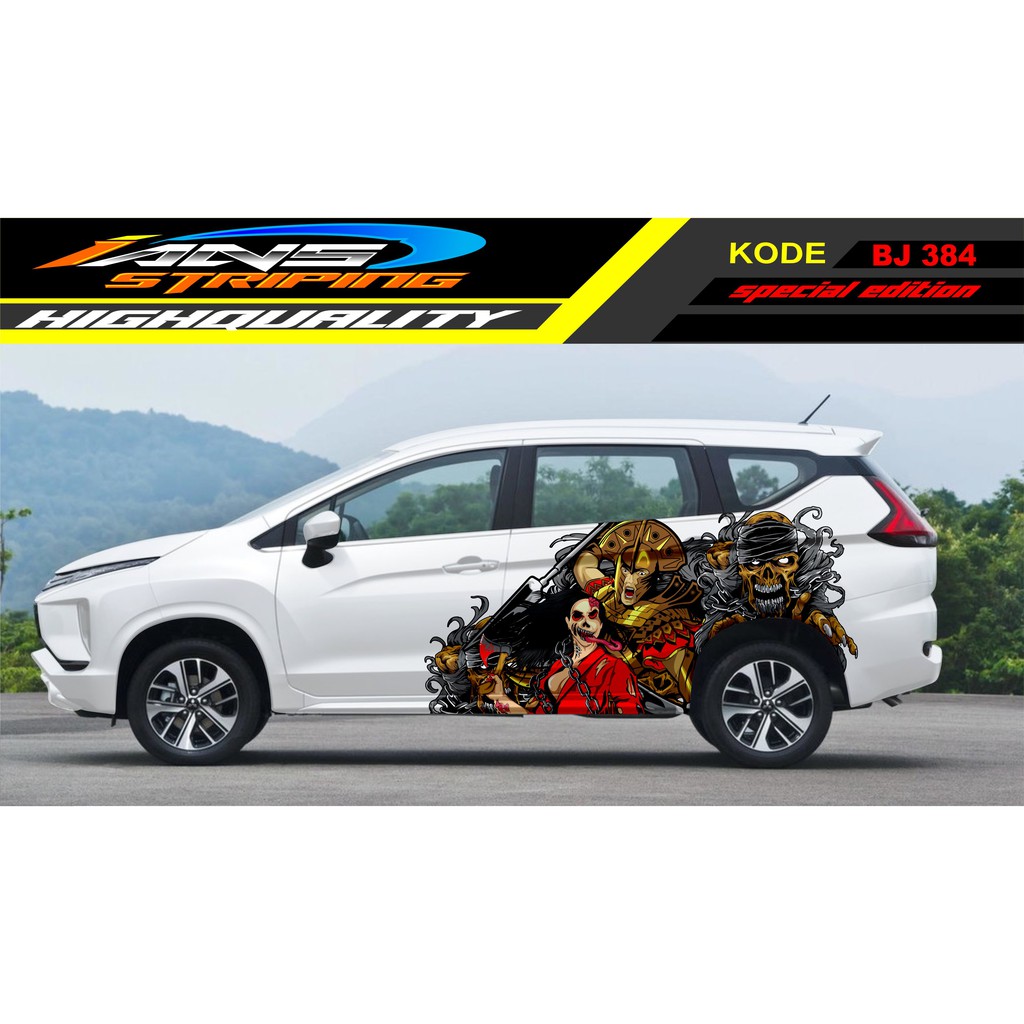 STICKER MOBIL XPANDER , INNOVA / DECAL STICKER MOBIL, INNOVA, RUSH, TERIOS / STICKER VARIASI MOBIL