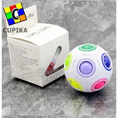 Rubik Bola Ball Rainbow Ball LEFUN Diameter 7CM Mainan bola Anak