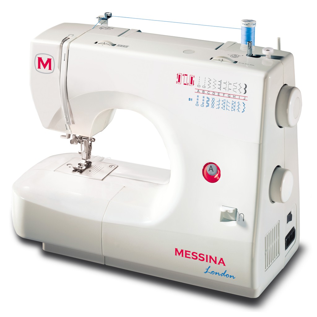 Mesin Jahit Rumah Tangga London L21s MESSINA Portable | Putih