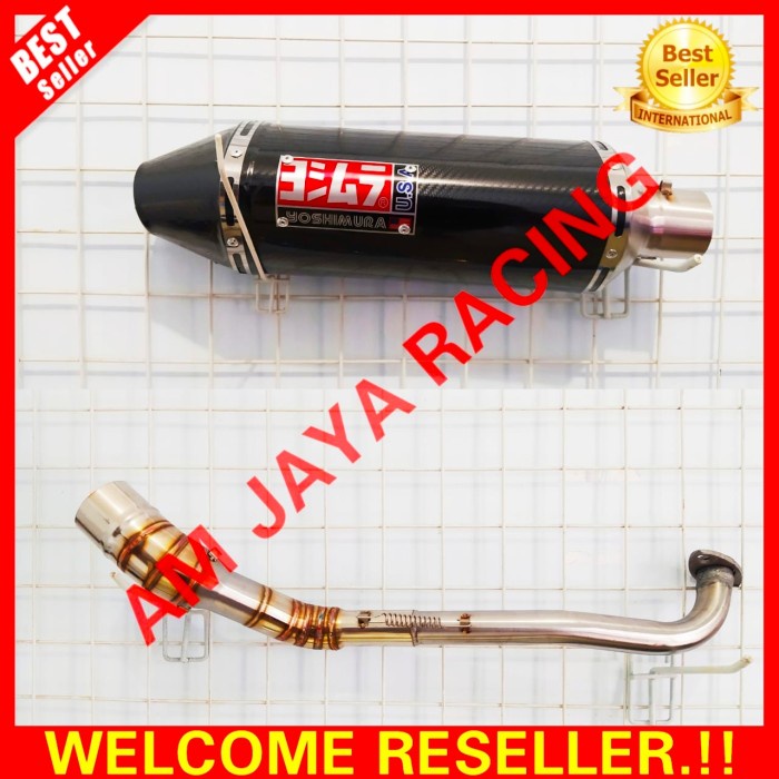 Knalpot Yoshimura USA Carbon Yamaha NMAX Abs/Aerox 155/Vario 150