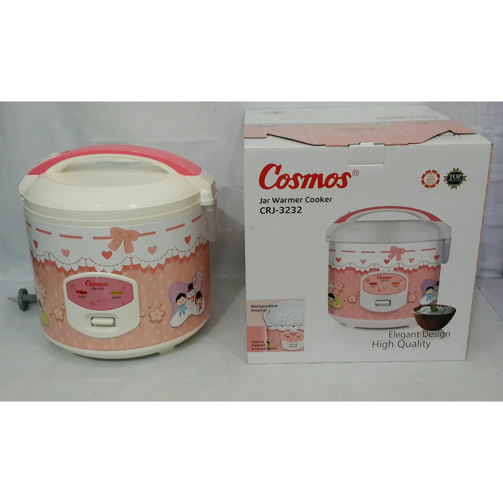 COSMOS Magic Com CRJ 3232 Rice Cooker Cosmos 1.8 L Jar Warmer Cooker