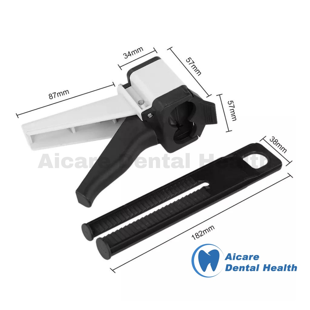 Dental Mixing Impression Gun 1:1 / 2:1 - Dispensing Gun Universal