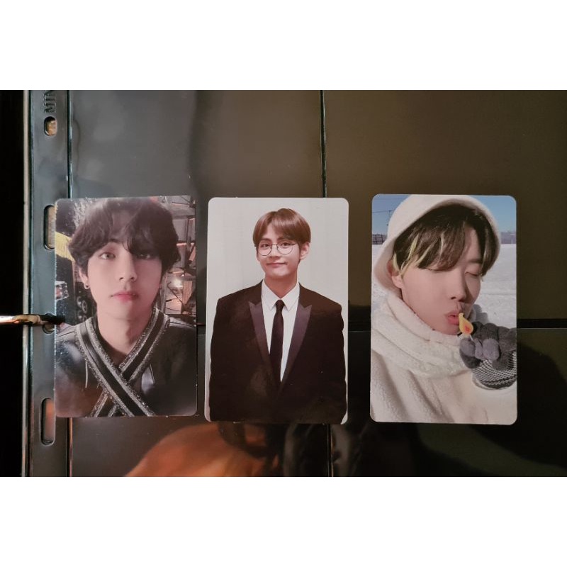 BTS - v memories 2018 pc, v route, j-hope winter package 2021