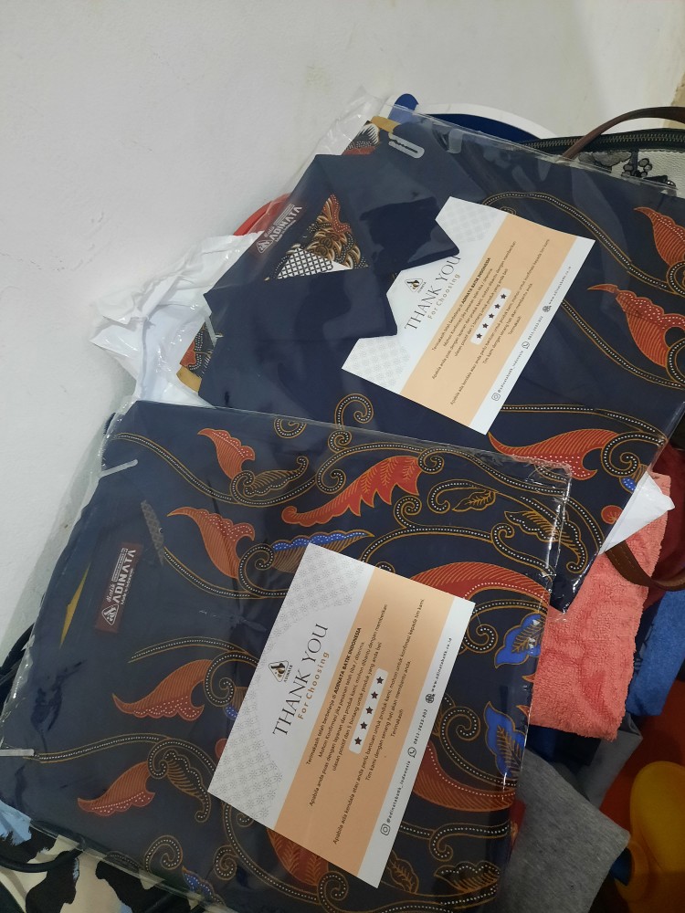 Hem Pendek Pria Adinata Batik Allen