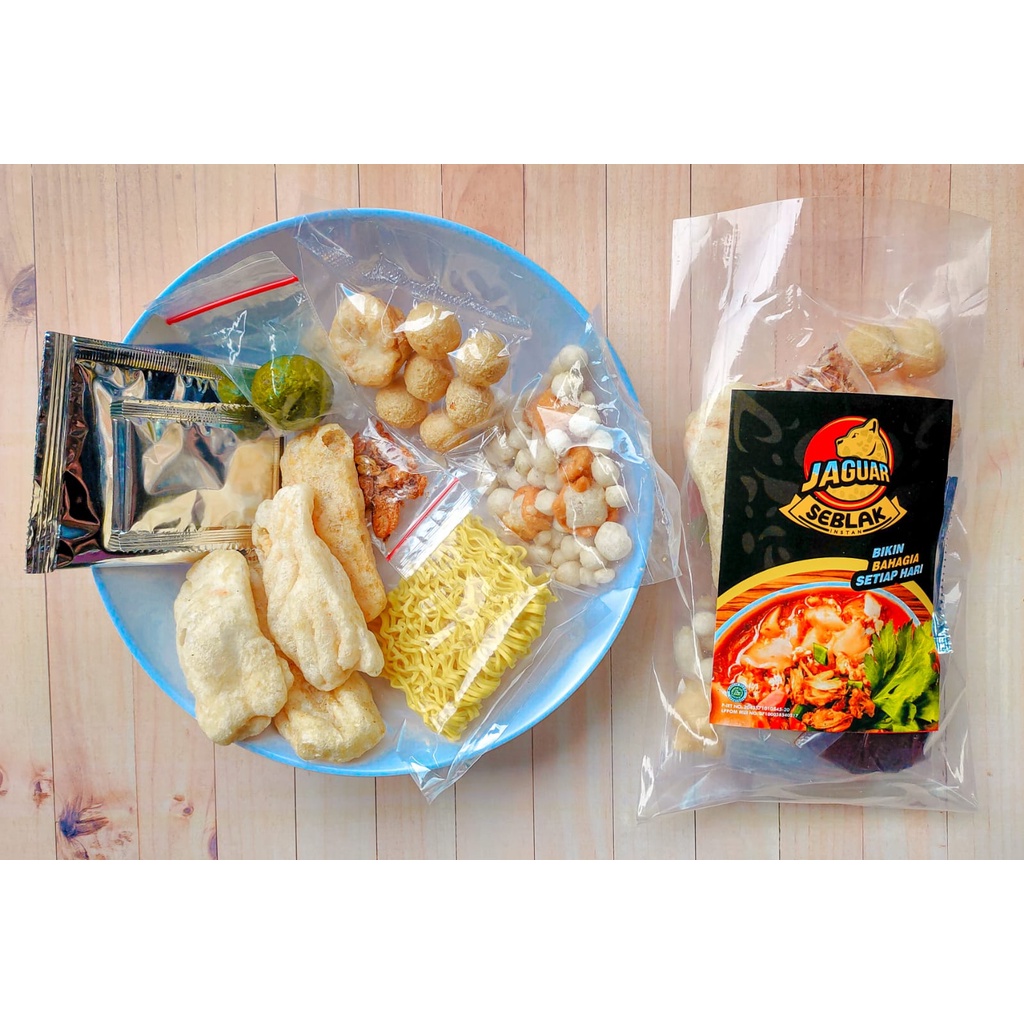 BASO ACI TULANG RANGU JAGUAR PEDAS TERLEZAT BAKSO ACI INSTAN TULANG RANGU TERMURAH BELI 5 GRATIS 1