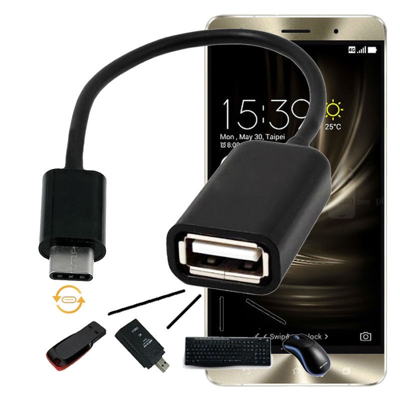 CONVERTER TYPE C to USB FEMALE PORT MULTIFUNGSI
