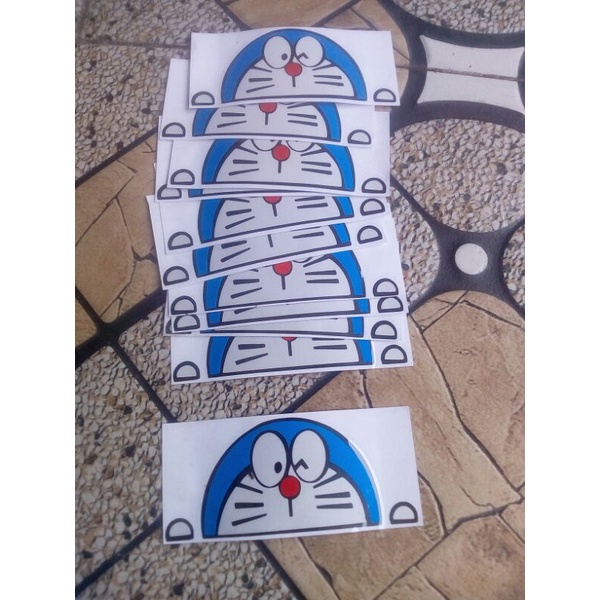 

sticker kepala doraemon cutting