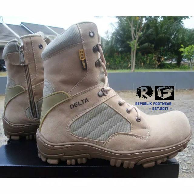 SEPATU SAFETY SEMI BOOTS KICKERS PRIA KULIT BOOT SAVETY BUT SEPTI BUTS