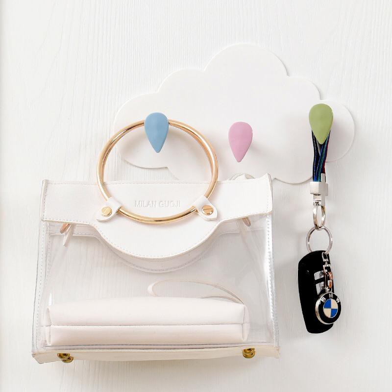 UNNISO - Coophook Motif Cloud / Gantungan Hanger Lucu Bentuk Awan