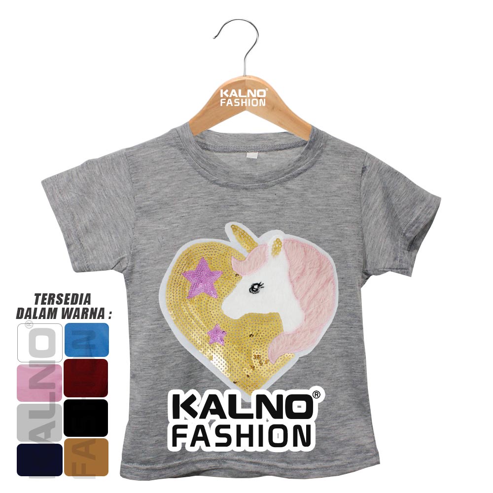 Baju anak karakter unicron bolak balik/ manik manik unicorn kuda  little poni dengan manik manik umur 1 - 7 tahun RANDOM