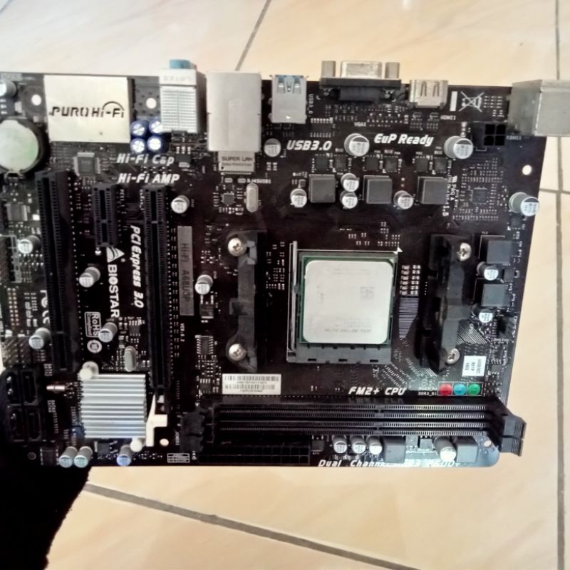 Paket Mobo/Motherboard Fm2+/Fm2 A6 - 5300 , 6300