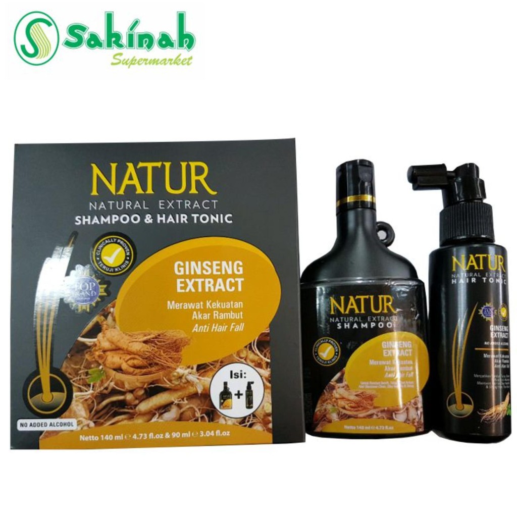 Natur Shampoo &amp; Hair Tonic 2 in 1 Pack