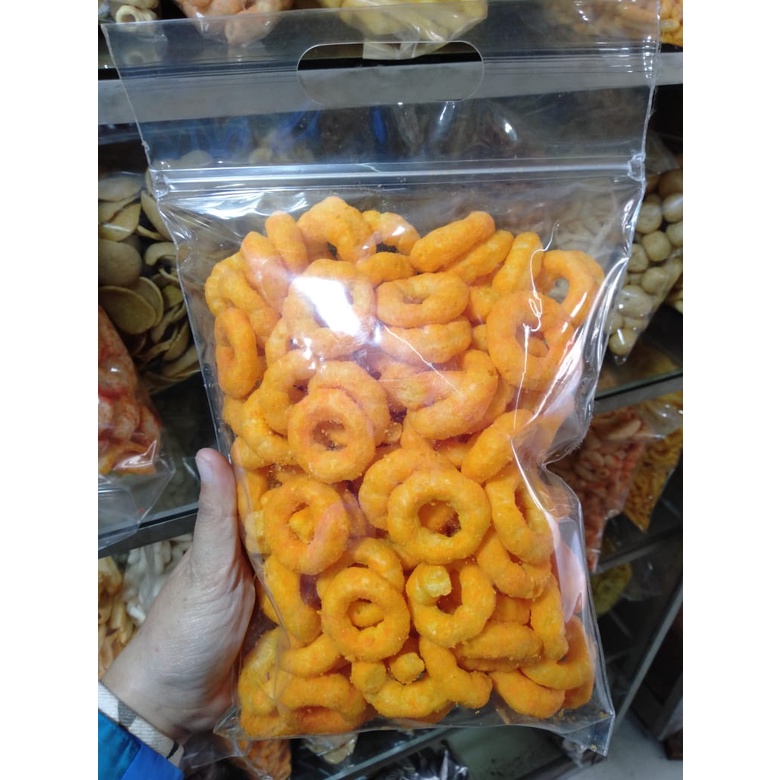 

Termurah SNACK MAKANAN RINGAN Smax Ring Cheese Smax keju cemilan enak 200 gr