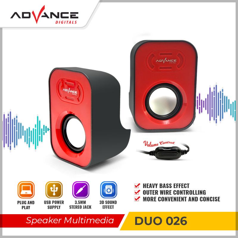 Advance Speaker 2.0 Multimedia Duo 026