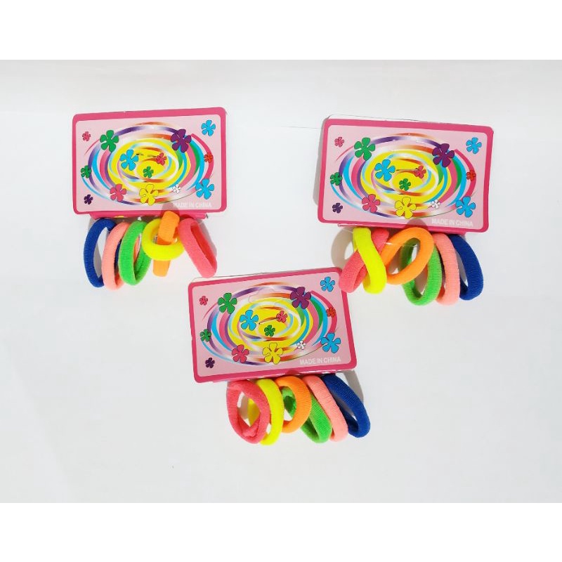 KBN04 Karet Nylon Isi 6 Kecil 2cm Warna
