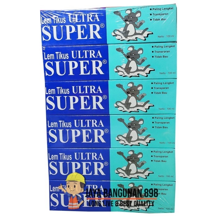 LEM TIKUS / RAT GLUE TUBE 100 ML ULTRA SUPER / LEM PERANGKAP TIKUS