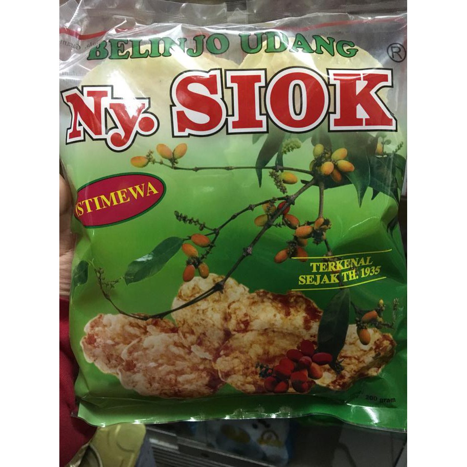 

Emping Belinjo Udang Ny. Siok