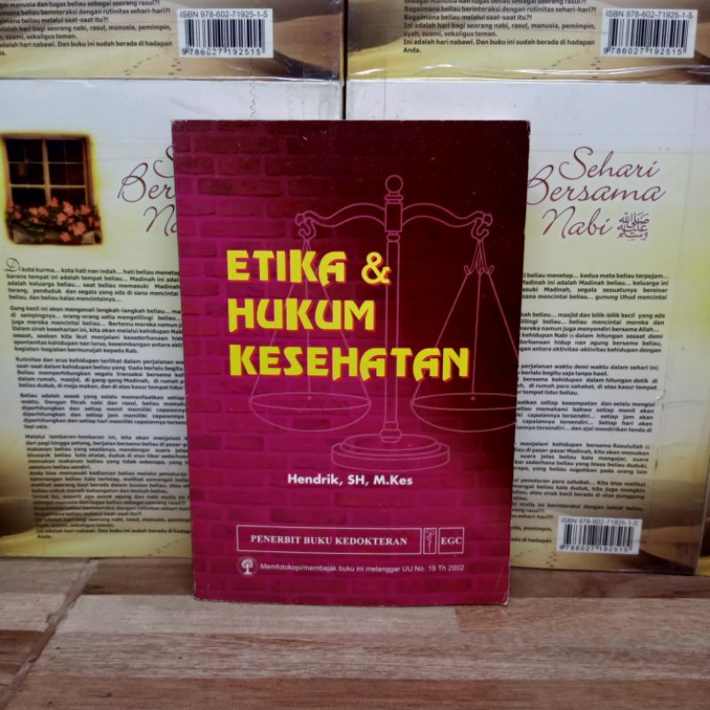 

BUKU ORIGINAL - ETIKA & HUKUM KESEHATAN