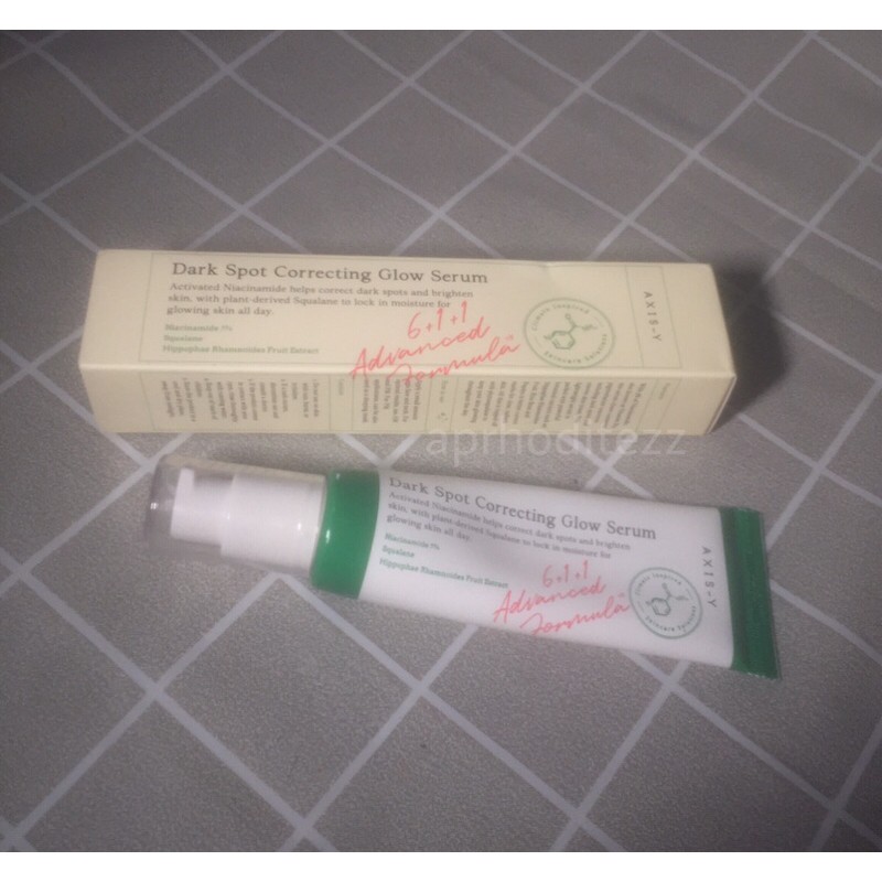 axis y dark spot serum preloved / axis y preloved / serum preloved