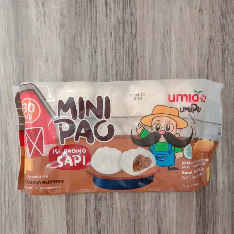 

Umiami Mini Pao/Mini Pau/Minipau/Minipao Sapi.