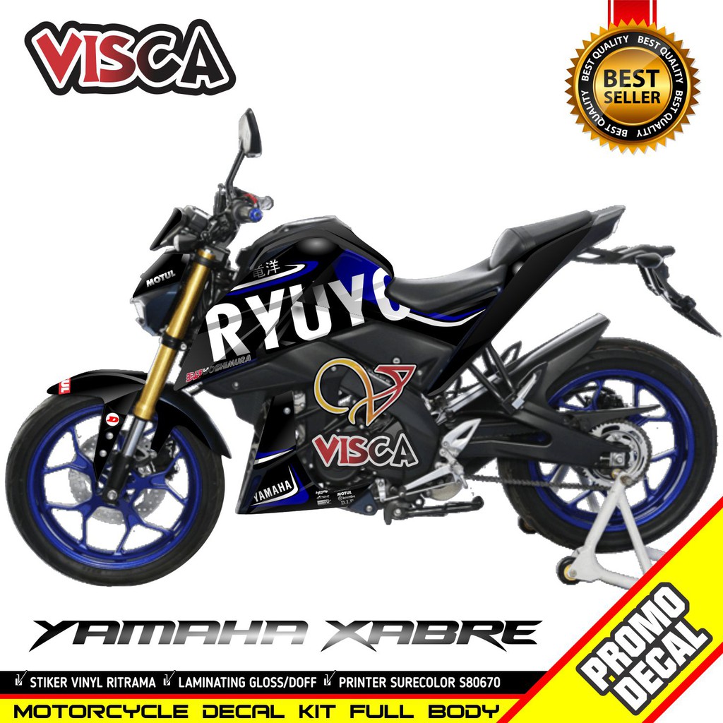 Decal Xabre Full Body Dekal Xabre Stiker Xabre Variasi Full Body Striping Xabre Variasi Decal Hologr