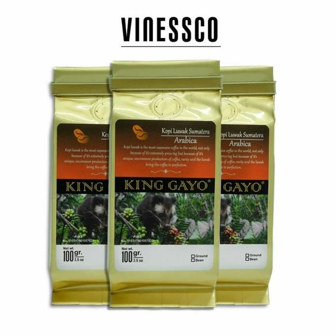 

Kopi Luwak Liar Arabica per 100gram King Gayo -Diskon Besar