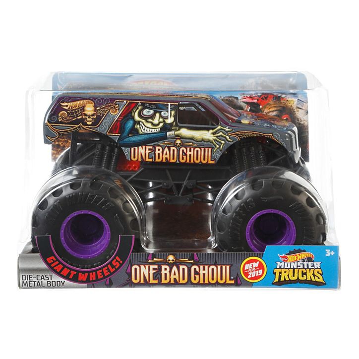 hot wheels monster trucks 1 24 scale