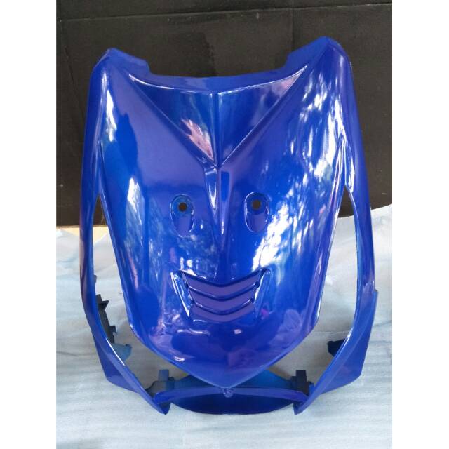 Body depan / tameng beat karbu biru