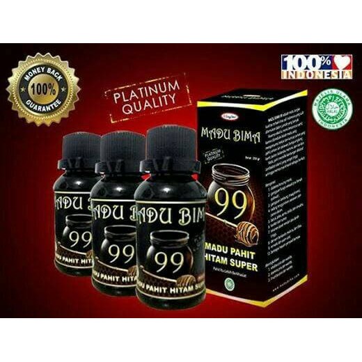 

Madu Bima 99 - Madu Pahit Hitam Super Original - MMD2282