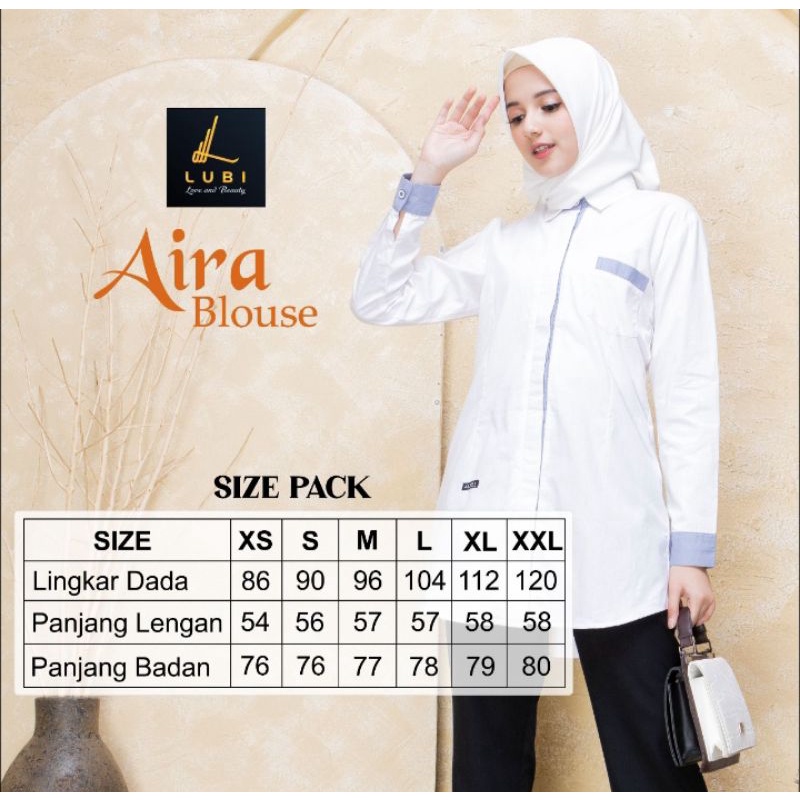 Atasan Aira dan Tunik Athifa by lubi
