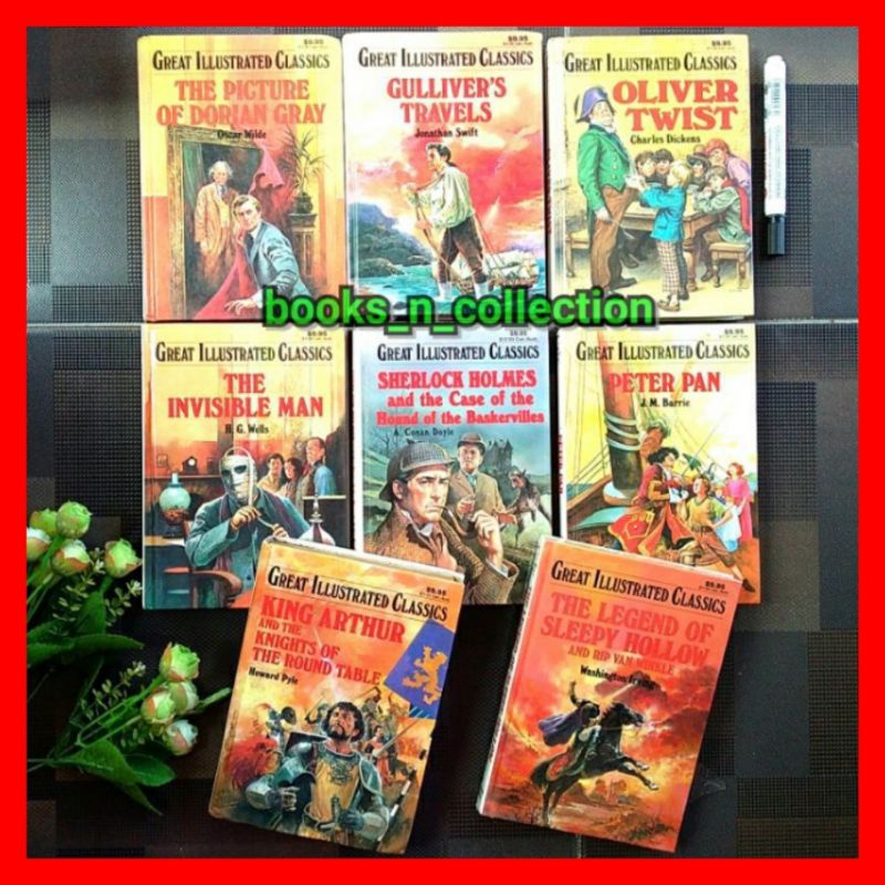 novel cerita klasik great illustrated classics classic