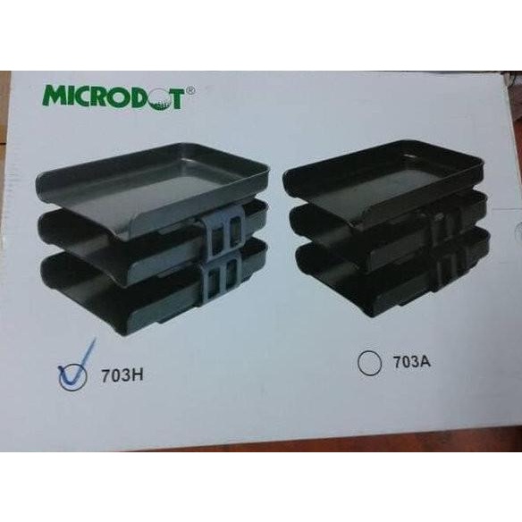 

Office & Stationery | Document Organizer | Tray 3 Susun Executive Microdot 703-Plastik | Best Seller