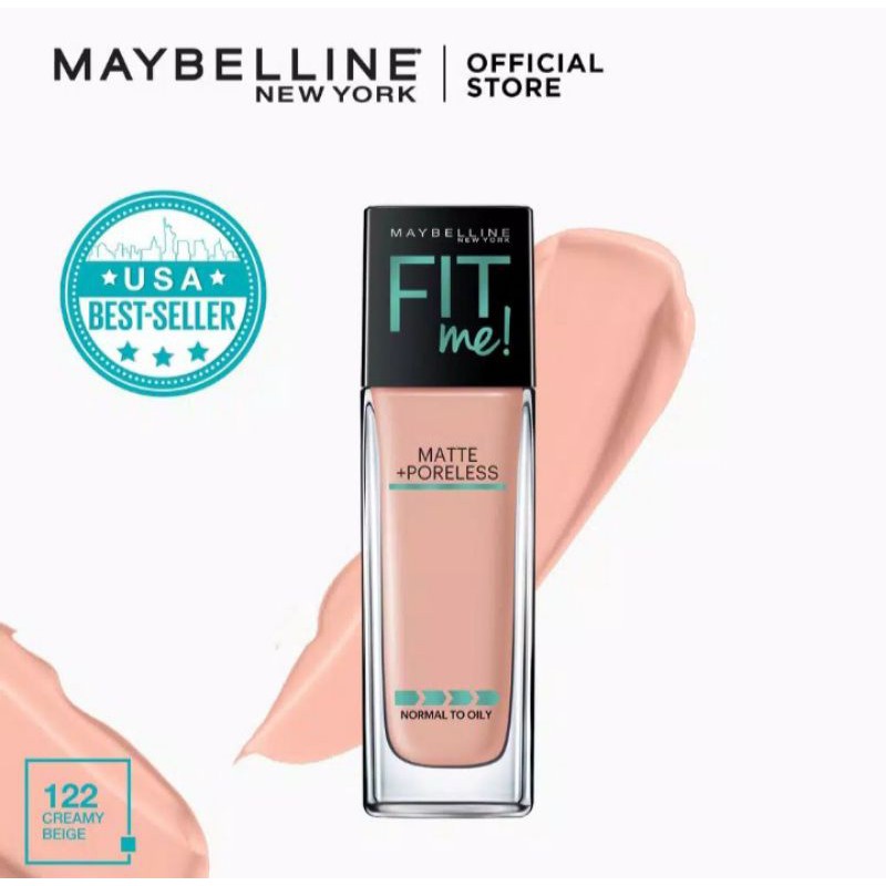 Foundation Fit Me! Matte+Poreless Maybelline READY STOK