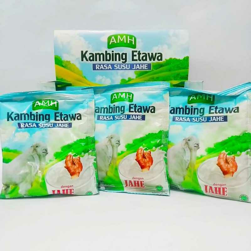 

Susu Kambing Etawa AMH Plus Jahe asli 10 sachet