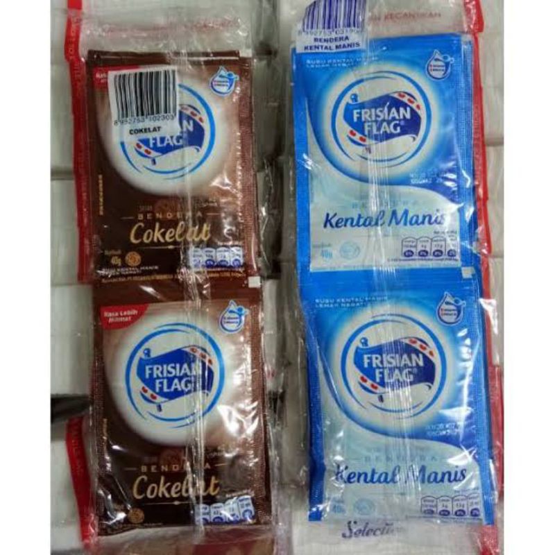 Susu INDOMILK Renteng / Indomilk 6 Sachet / Susu Indomilk 6pcs Renceng