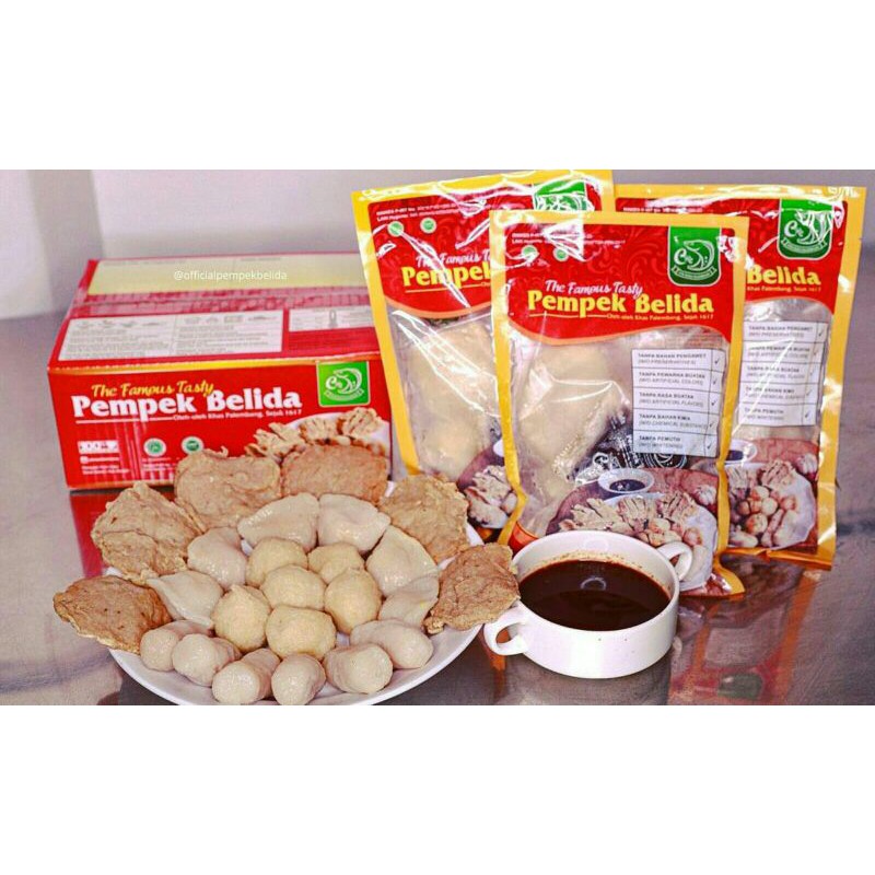 

Pempek Belida PAKET A , isi 24 pcs