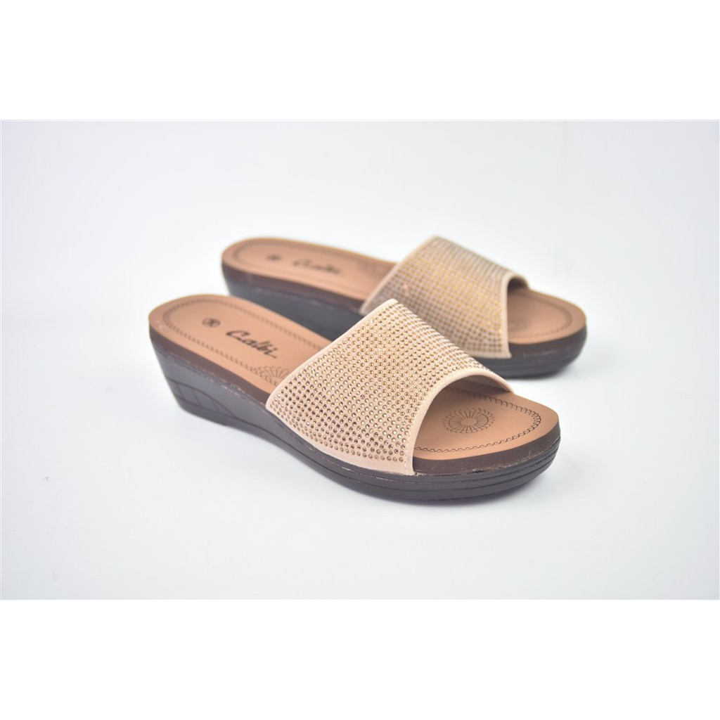 SANDAL WANITA  WEDGES CALBI RQX 1292