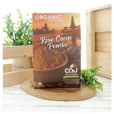 

Diskon Cau Chocolate, Organic Raw Cacao Powder 200gr Promo Awal tahun