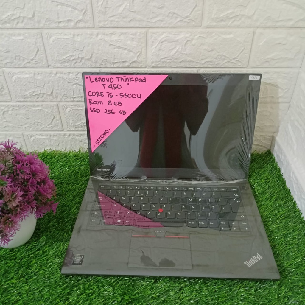 LENOVO THINKPAD T450 CORE I5-5300U RAM 8GB SSD 256GB 14 INCH