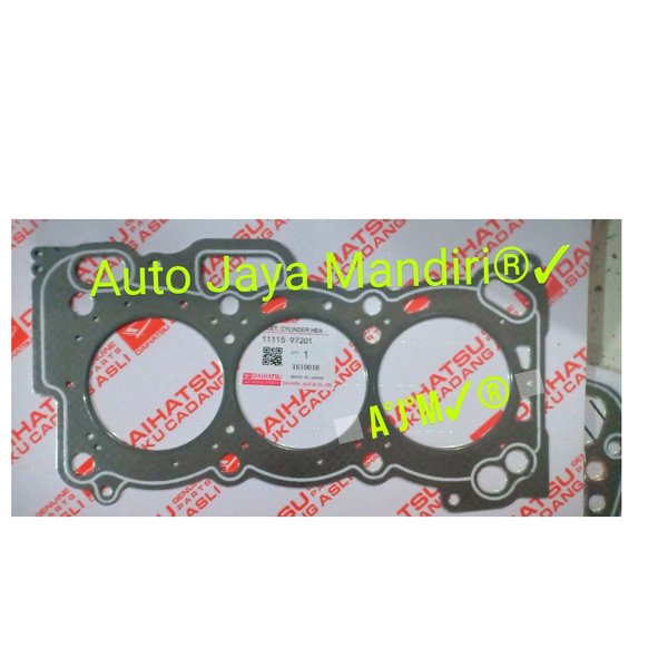 Paking head xenia 1.0.paking only Xenia 1.0 Gasket Cylinder Head  Xenia 1.0