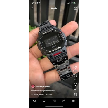 Gshock dw 5600 custom gmwb5000tva gmw b5000tva