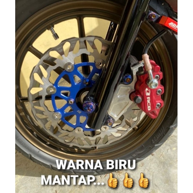 Disc Cakram Depan Variasi Besar Model/PSM/Protaper/260mm/Plus Breket Beat Fi Vario 125 150 Fi