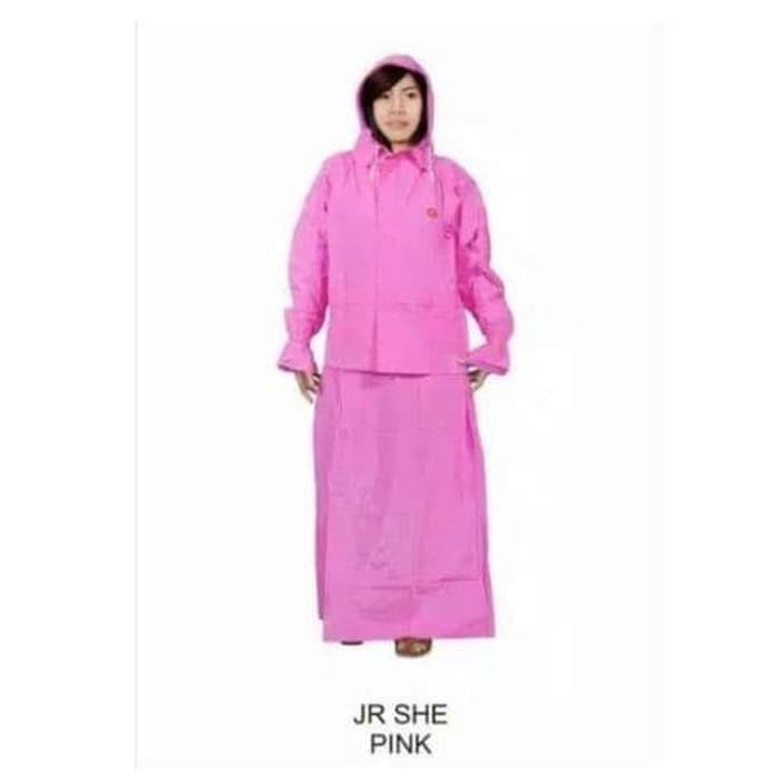 Jas Hujan Rok Gamis Wanita SHE Indoplast